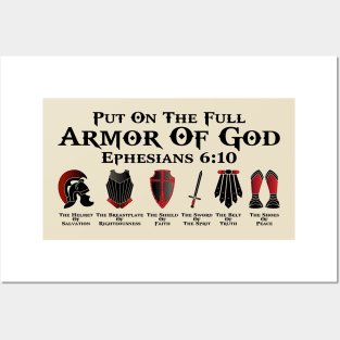 Put On The Full Armor Of God Posters and Art